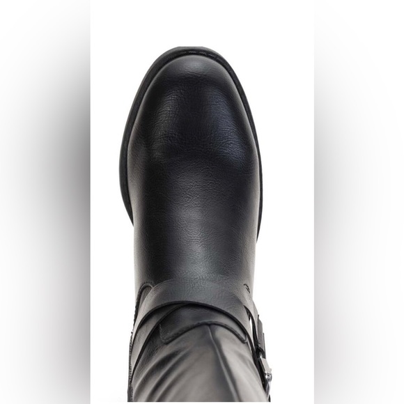 NIB Style & Co Marliee Wide Calf Black Riding Boot- Size 6 - Picture 2 of 5